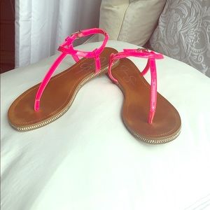 Jessica Simpson Hot Pink Sandal